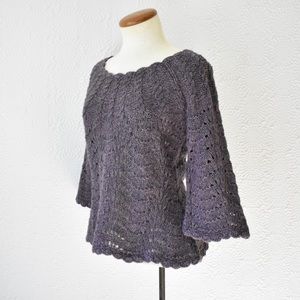 Anthropologie {Sparrow} Carrageen Scoopneck Sweater